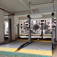 陕西长武立体车库租赁 立体停车库求租 四柱机械停车库租赁出租 莱贝PCS垂直升降类机械式安装